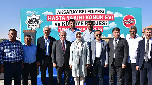 AK Parti Grup Başkanvekili Özlem Zengin, Aksaray'da temel atma törenine katıldı
