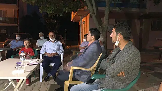 AK Parti Hüyük İlçe Teşkilatı'ndan mahalle ziyareti