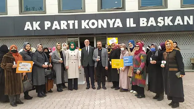 AK Parti İl Kadın Kolları 8 Mart Dünya Kadınlar Günü'nü kutladı
