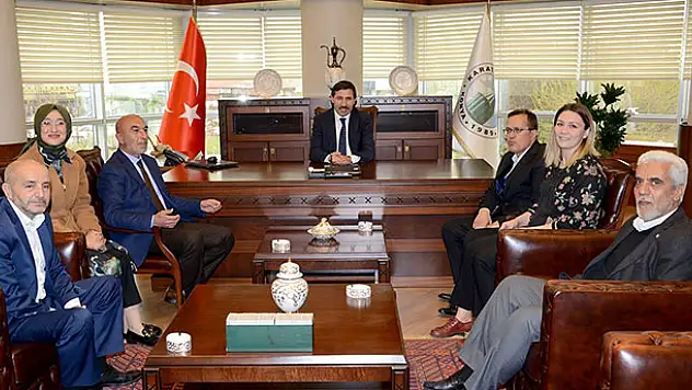 AK Parti İl Teşkilatı'ndan Başkan Kılca'ya ziyaret