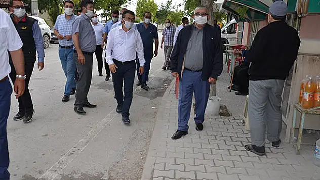 AK Parti Karapınar İlçe Teşkilatının mahalle ziyaretleri sürüyor