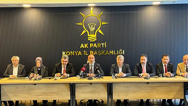 AK Parti Konya, basın mensuplarıyla bir araya gelerek seçim çalışmalarını değerlendirdi