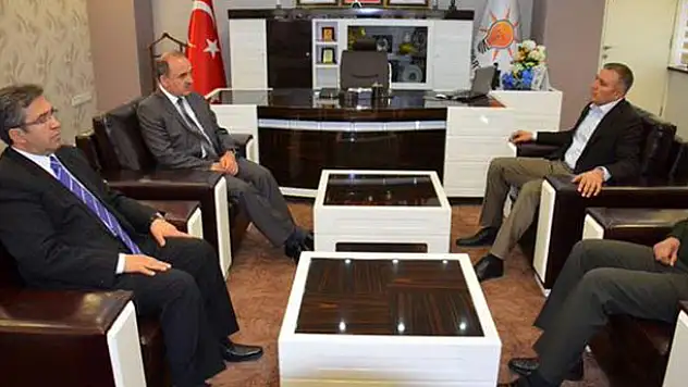 AK Parti Konya İl Başkanı Arat'a ziyaretler sürüyor