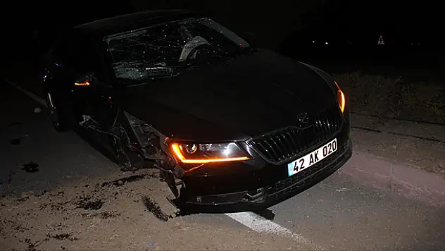 AK Parti Konya İl Başkanı Musa Arat kaza geçirdi: 1 yaralı