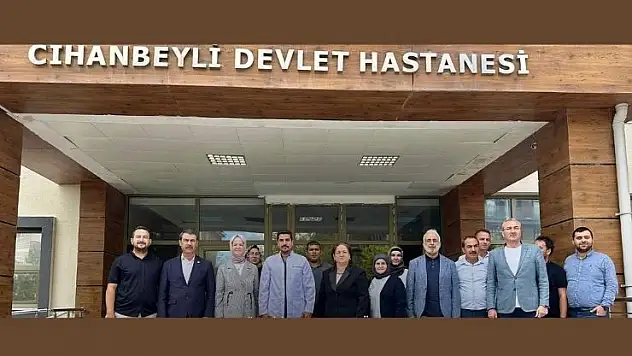 AK Parti Konya İl Başkanlığı'ndan Cihanbeyli ziyareti