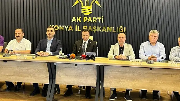 AK Parti Konya İl Başkanlığı'ndan 'Terörsüz Türkiye' Vurgusu
