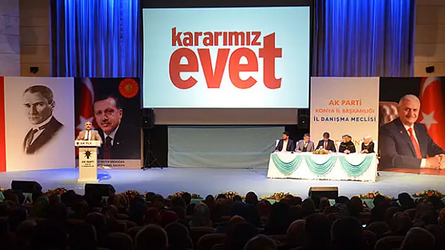 AK Parti Konya İl Danışma Meclisi toplantısı yapıldı