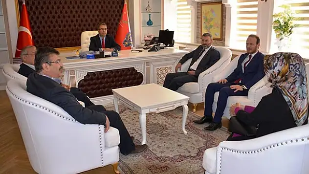AK Parti Konya İl Teşkilatı'ndan Emniyet  Müdürüne ziyaret