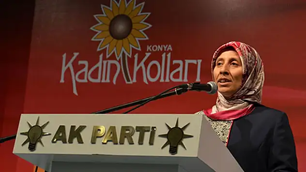 AK Parti Konya Kadın Kolları Başkanı istifa etti