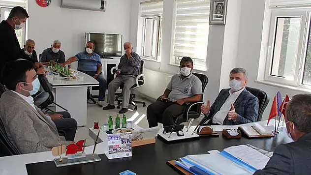 AK Parti Konya Milletvekili Akyürek, Yalıhüyük'ü ziyaret etti