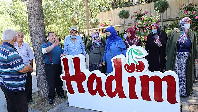 AK Parti Konya Milletvekili Hacı Ahmet Özdemir, Hadim'i ziyaret etti
