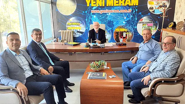 AK Parti Konya Milletvekili Hasan Ekici'den gazetemize ziyaret