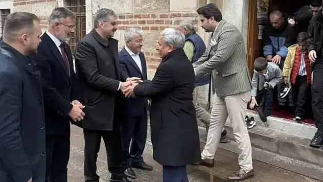 AK Parti Konya Milletvekili Orhan Erdem, Yunak'ta bayramlaşma programına katıldı