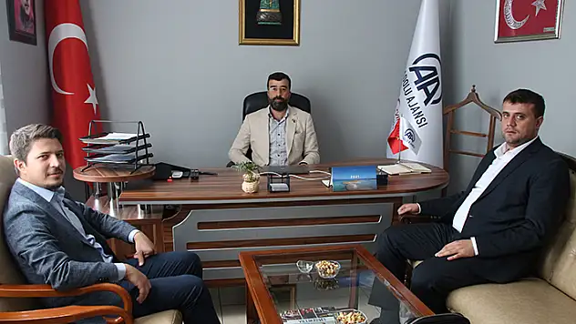 AK Parti Konya Milletvekili Özboyacı, AA Konya Bölge Müdürü Yerlikaya'yı ziyaret etti
