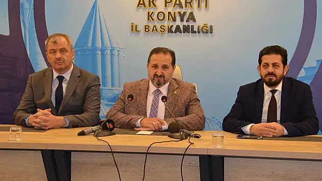 AK Parti Konya Milletvekili Özdemir: '2020 yılına da büyük umutlarla giriyoruz'