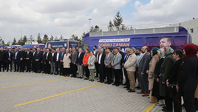 AK Parti Konya milletvekilleri, ilçelerde düzenlenecek bayramlaşma programlarına uğurlandı

