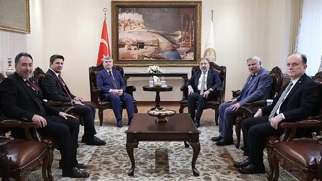 AK Parti Konya Milletvekillerinden Diyanet İşleri Başkanı Arpaguş'a ziyaret