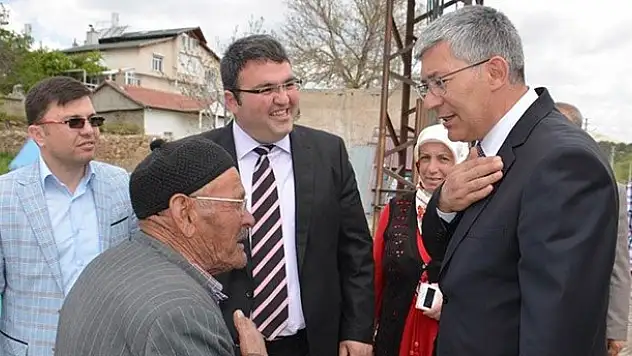 AK Parti Konya Millvekili adayı Mehmet Babaoğlu Yunak'ta