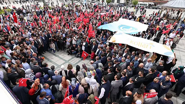 AK Parti Konya, seçim çalışmasını duayla bitirdi