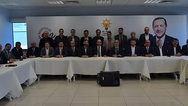 AK Parti Konya Teşkilatında medya buluşması