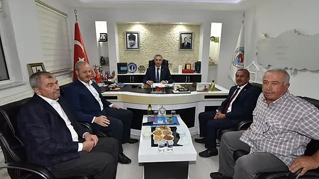 AK Parti'li Yanılmaz Yalıhüyük'e ziyaret
