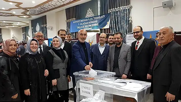 AK Parti Meram'da delege seçimi heyecanı