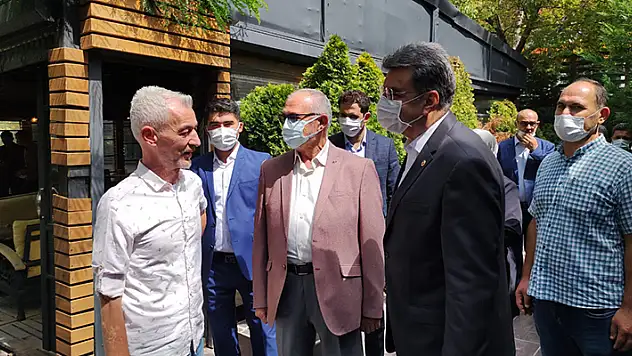 AK Parti Milletvekili Orhan Erdem Seydişehir'i ziyaret etti
