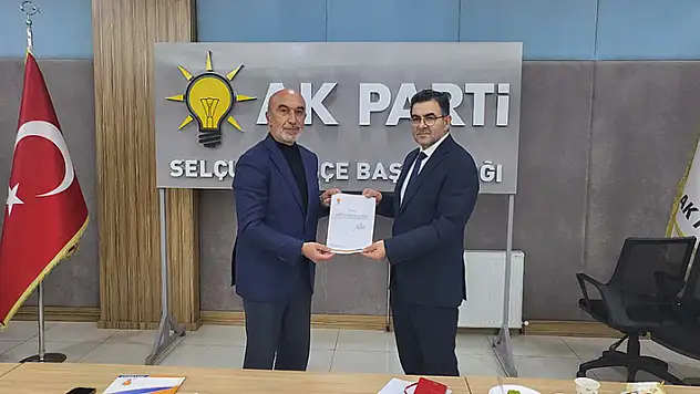 AK Parti Selçuklu İlçe Başkanlığı görevine Asım Ceyhan atandı