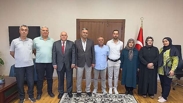 AK Parti Seydişehir'den Kaymakam Gözel'e hayırlı olsun ziyareti