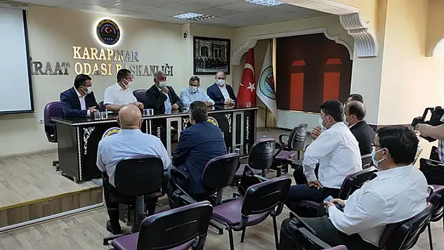 AK Parti ve CHP heyetinden Karapınar'a 'kuraklık' ziyareti
