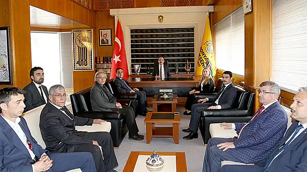 AK Parti ve MHP Teşkilatlarından Başkan Altay'a ziyaret