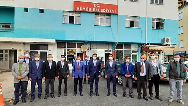AK Partili Ahmet Zenbilci Hüyük'te