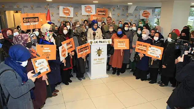 AK Partili kadınlardan 'kadına şiddet' ile mücadele kararlığı
