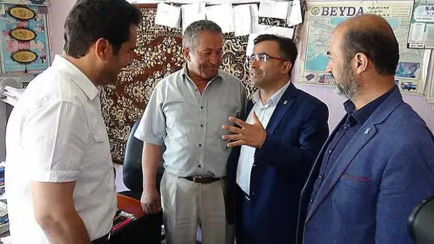 AK Partili Ünal Çumra'da Vatandaşlardan Destek İstedi