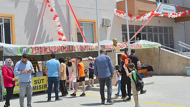 Akabe İlkokulunda kermes heyecanı