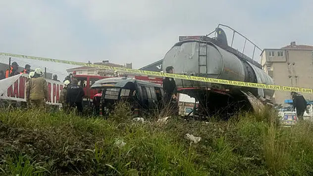 Akaryakıt tankerinde yangın! 2 kişi hayatını kaybetti

