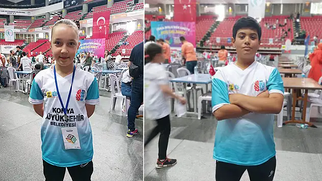 Akıl ve Zeka Oyunlarında Konya'dan Türkiye dereceleri! İki dalda birincilik