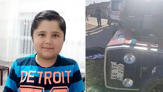Akılalmaz ihmal! 12 yaşındaki Evren, kullandığı traktörün devrildiği kazada hayatını kaybetti

