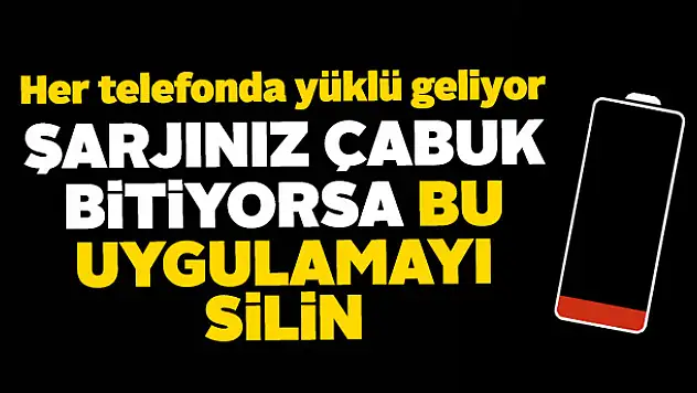 Akıllı telefonların şarjını yüzde 20 tüketiyor!