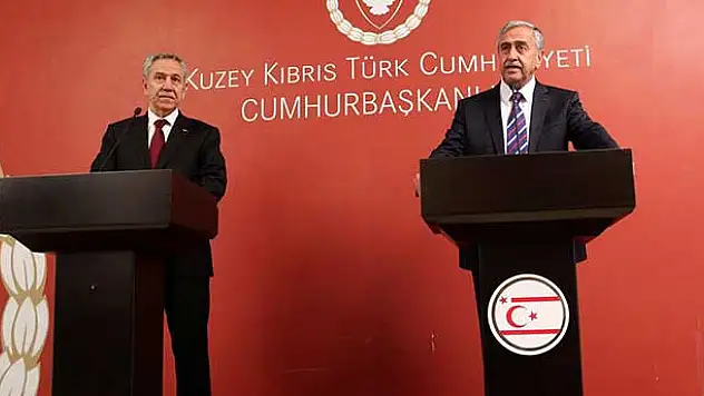 Akıncı-Arınç ortak basın toplantısı