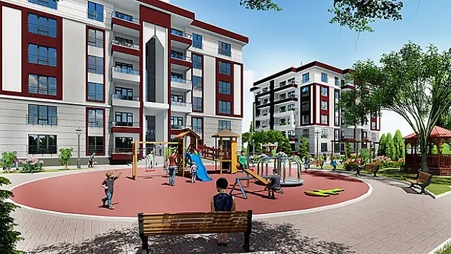 Akıncı Park Toplu Konut Yapı Kooperatifi'nde kuralar çekildi