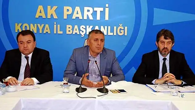 AKP Konya Seçim Çalışmalarını İstişare Etti