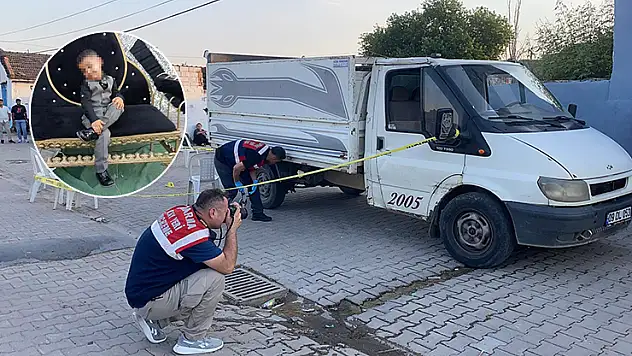 Akrabalarının nişanına giden 4 yaşındaki Enes, kamyonet kasasından düşerek öldü