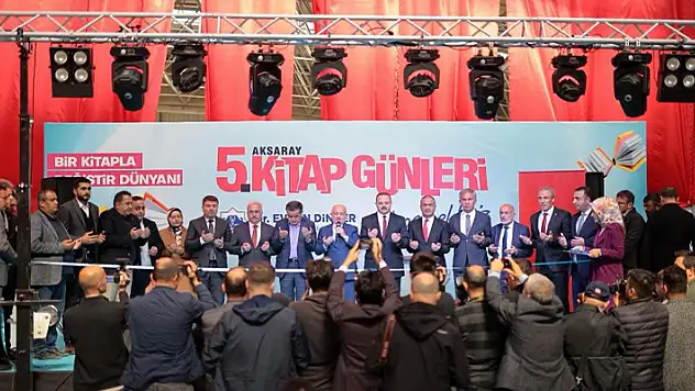 Aksaray 5. Kitap Günleri törenle açıldı