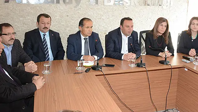 Aksaray AK Parti İlk Basın Toplantısını Yaptı