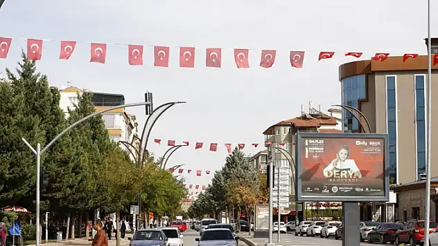 Aksaray Belediyesi, cadde ve sokakları Türk bayrakları ile donatıyor
