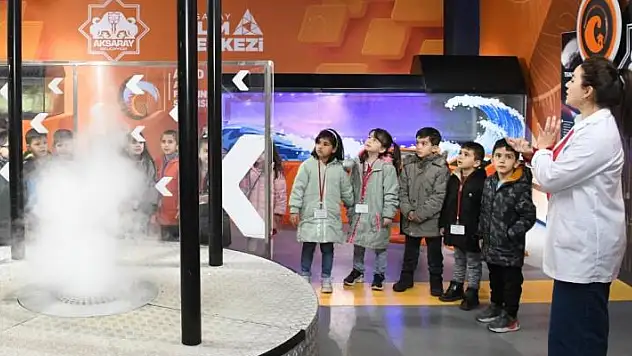 Aksaray Bilim Merkezi'nde bilim kampları başladı
