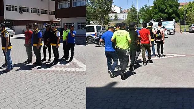 Aksaray'da 157 yabancı uyruklu şahıs sınır dışı edildi
