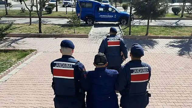 Aksaray'da cinayet suçundan aranan şüpheli jandarma devriyesinde yakalandı
