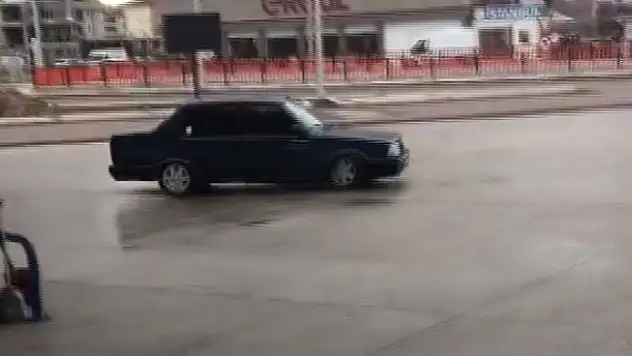Aksaray'da drift yapan sürücülere ceza yağdı